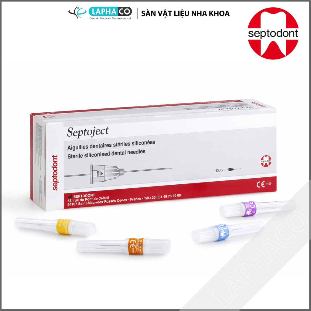 Kim gây tê vô trùng Septodont Septoject dùng trong nha khoa