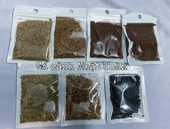 "Hoàn tiền đến 10%" COMBO ĐỦ 7 LOẠI HẠT GIỐNG THỦY SINH HỒ CÁ