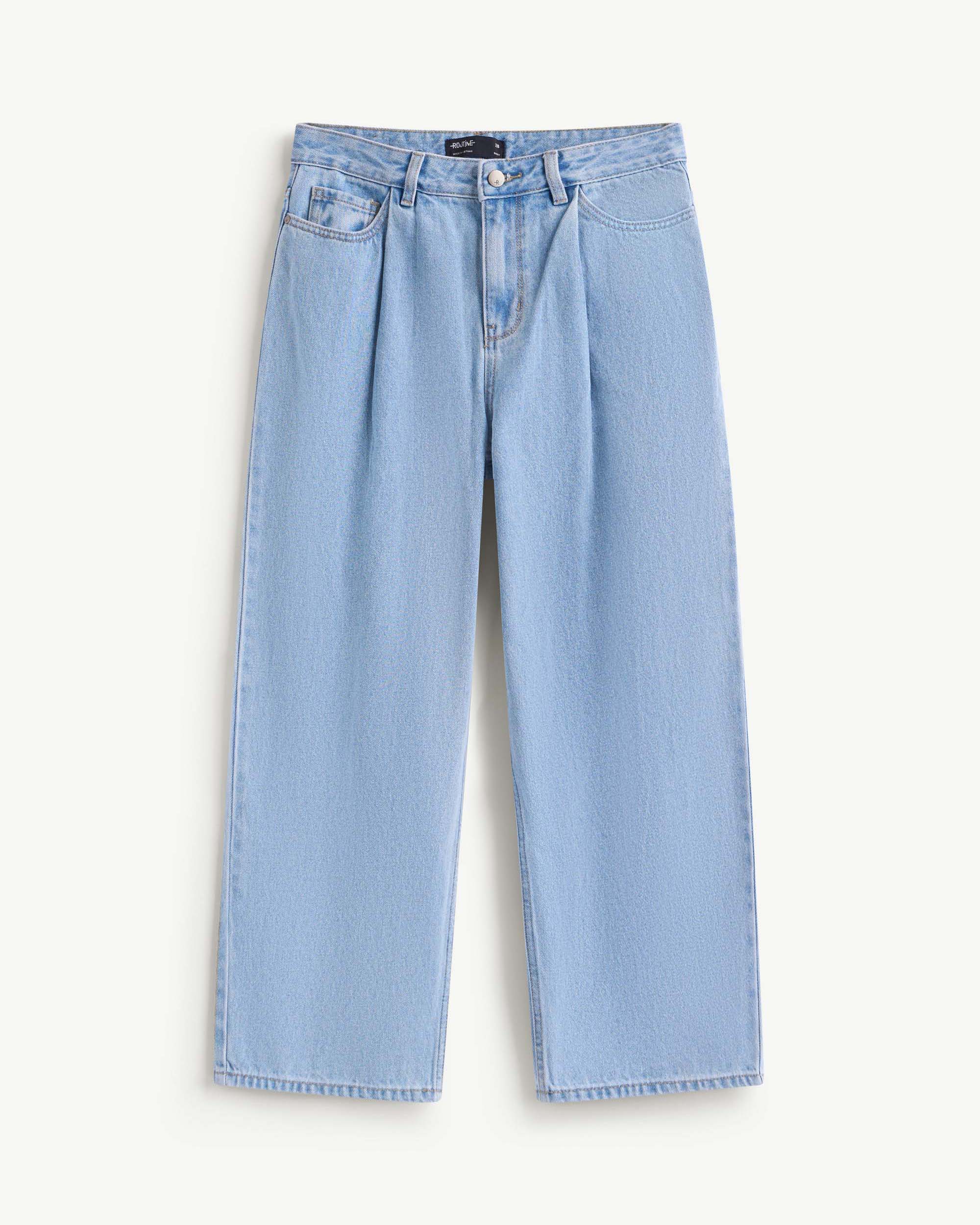  Quần Jean Nữ Form Baggy - Routine 10F24DPAW011 