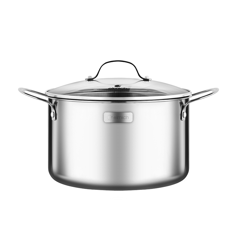 Nồi inox cao cấp 3 lớp đáy liền Trimax 28cm
