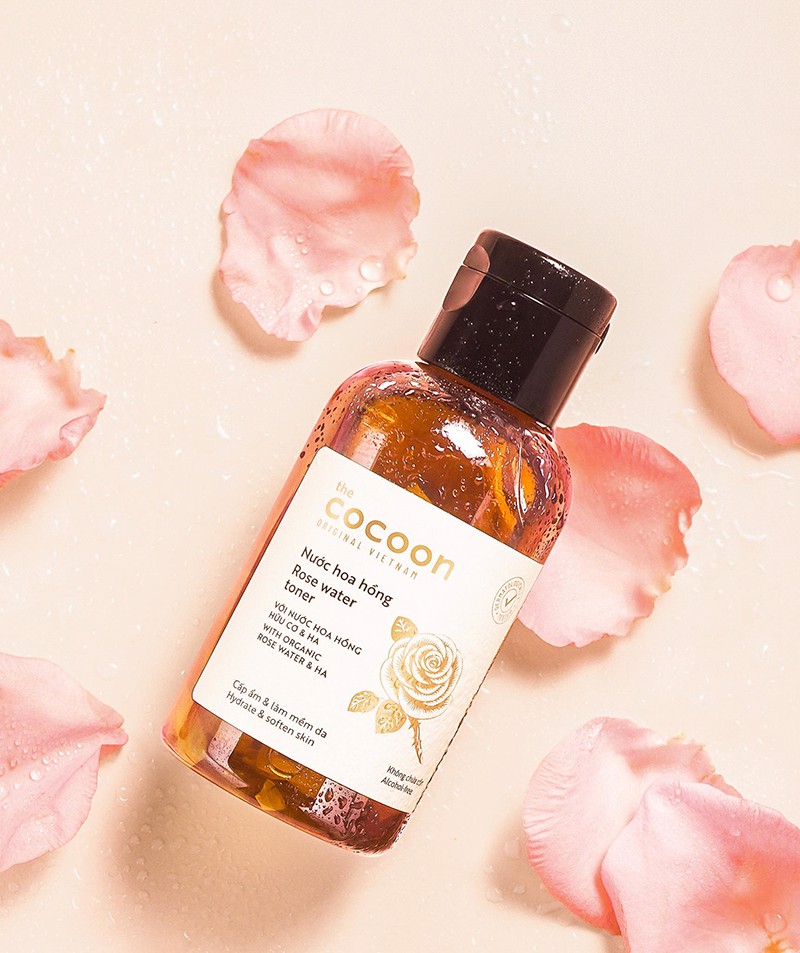 [HCM]Nước hoa hồng Cocoon 140ml (Rose water toner)