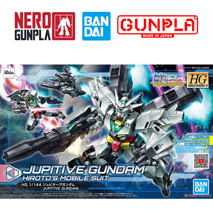 [HCM]Mô Hình Lắp Ráp Bandai Gunpla HG BD:R 1/144 Jupitive Gundam