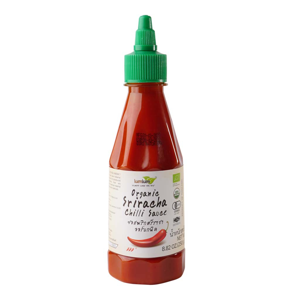 Tương Ớt Sriracha Hữu Cơ ORGANIC LIFE Không Hóa Chất Hương Liệu Và Màu