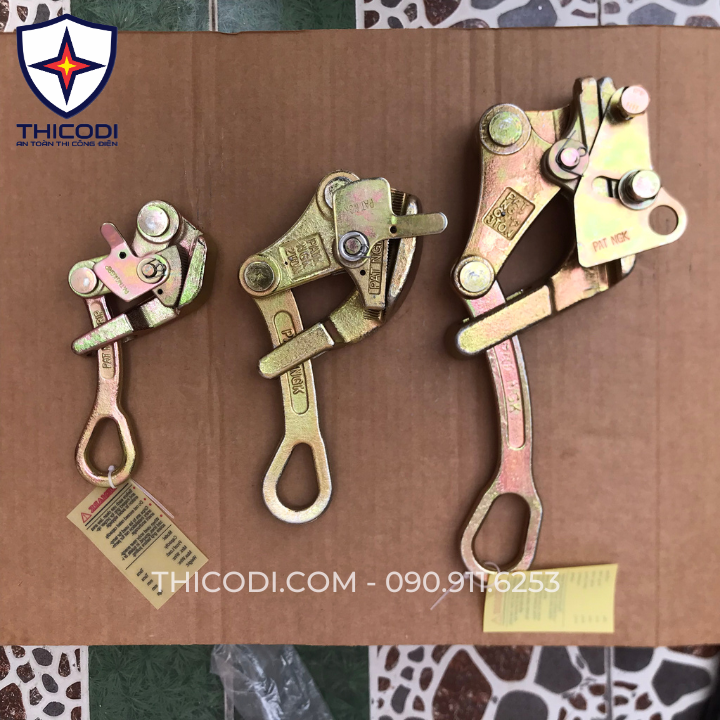 Đớp cáp cóc kẹp cáp ngậm cáp điện 1 tấn - 2 tấn - 3 tấn
