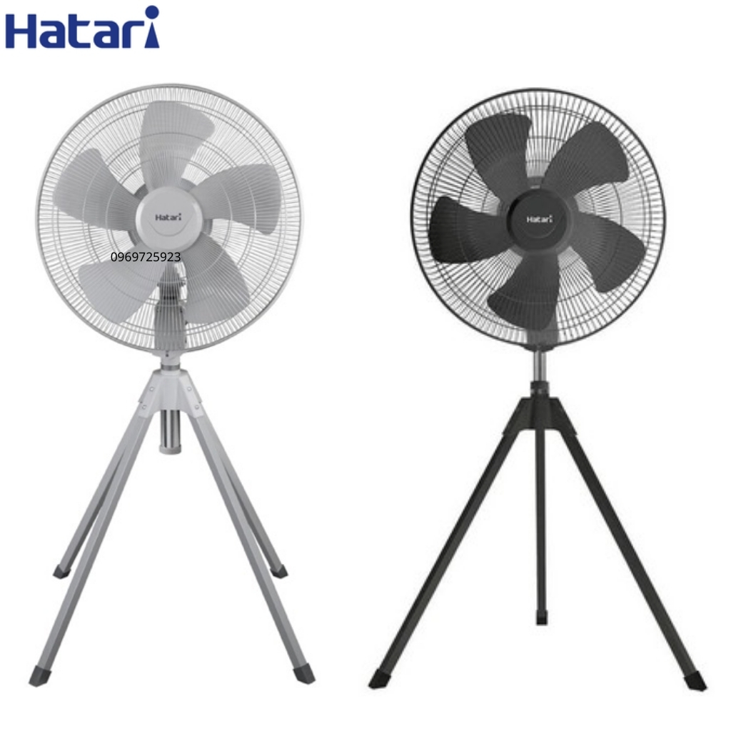Quạt Đứng Công Nghiệp 4 Chân Hatari IQ22M1 - Sải Cánh 55-63cm- Hàng Chính Hãng- Bảo Hành 2 Năm