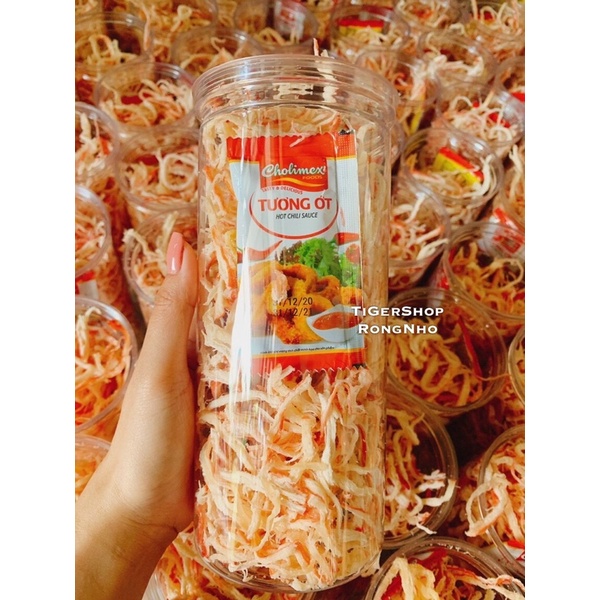 Mực hấp dừa pet 200g