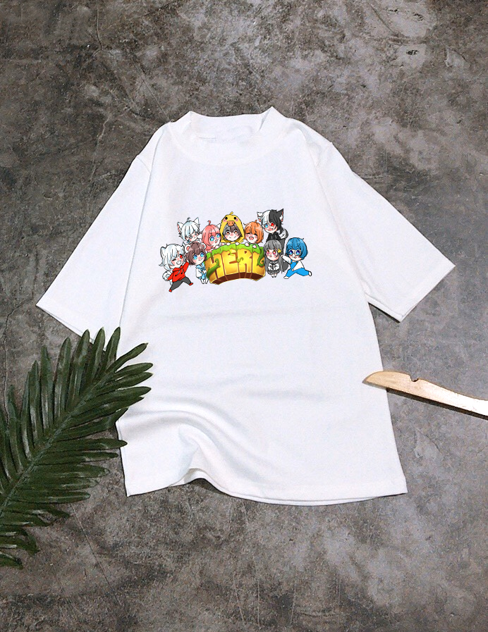 Áo thun tay lỡ nam nữ form rộng Hero team, chất liệu thoáng mát, mềm mại, phù hợp với giới trẻ