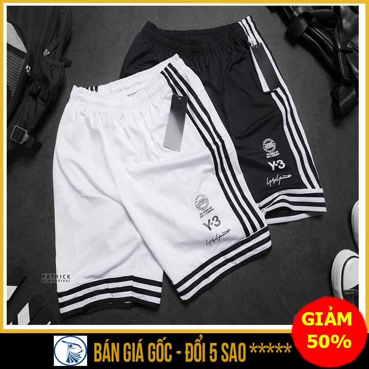 ⚡Xả Hàng⚡ Quần Short Y3 Unisex quần short nam nữ cực đẹp. quần đùi thể thao/ quần tập gym/ quần tập gym nam/ quần sooc nam / quần short nữ / quần short/ quần sooc/ quần đùi/ quần lửng nam/ quần đùi nữ/ quần sọt nam
