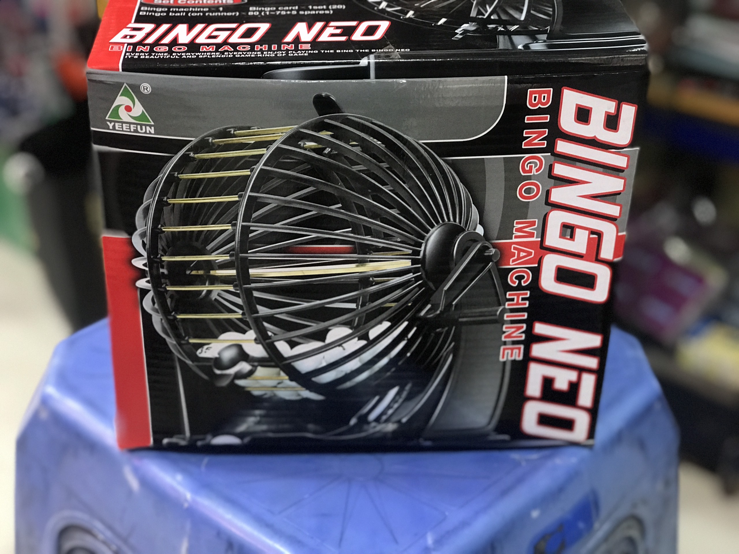 Hộp lồng quay Bingo lô tô 75 số- 90 sốvpp Trí Đức