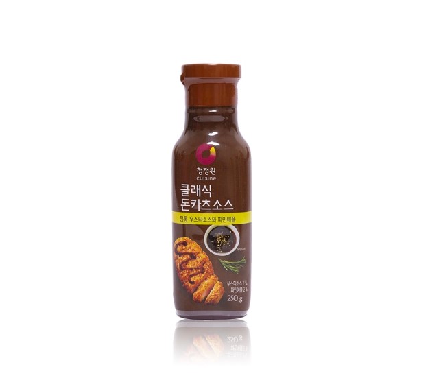 Sốt chấm thịt heo chiên rán tonkatsu sauce chung jung one hàn quốc 250g