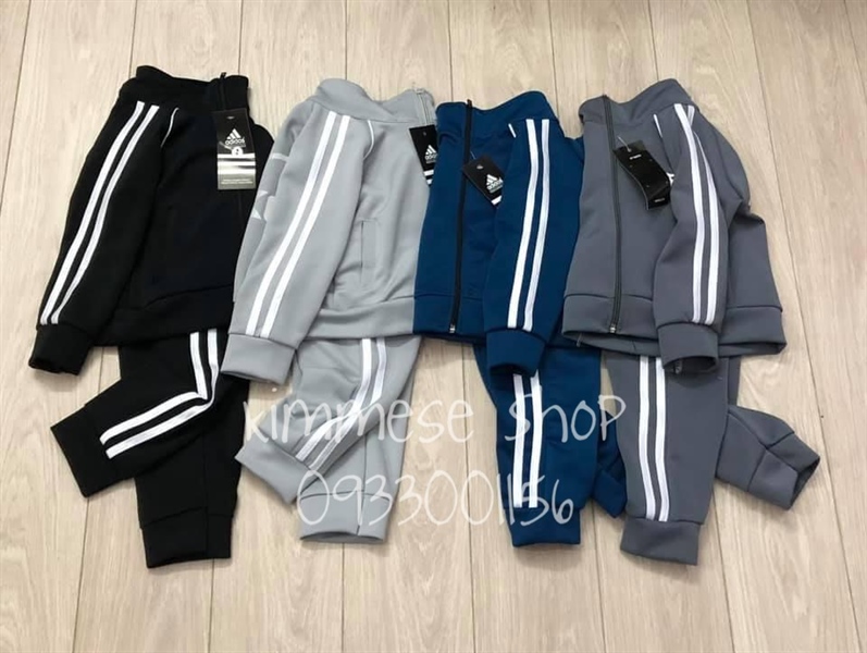 Bộ khoác thu đông dáng thể thao cho bé 1,2,3,4,5,6 tuổi