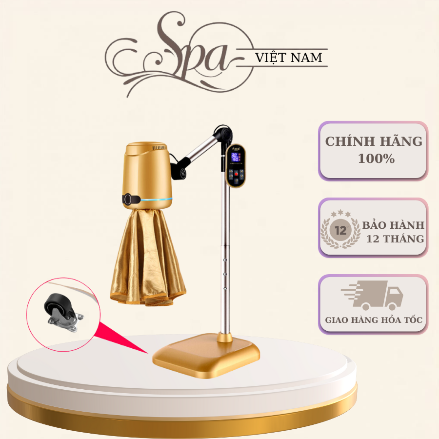 Máy xông ngải hồng ngoại - đả thông kinh lac lưu thông khi huyết kết hợp bột ngải cứu dùng trong spa dưỡng sinh