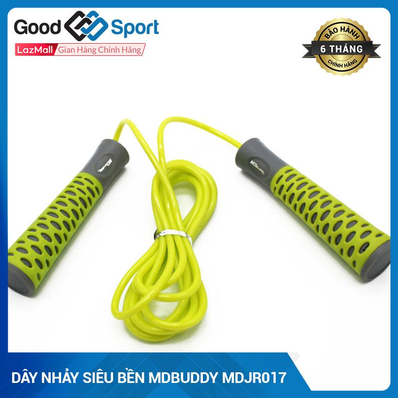 Dây nhảy tập thể dục thể thao cao cấp siêu bền MDBuddy, dây nhảy thể dục có thể điều chỉnh MDJR017