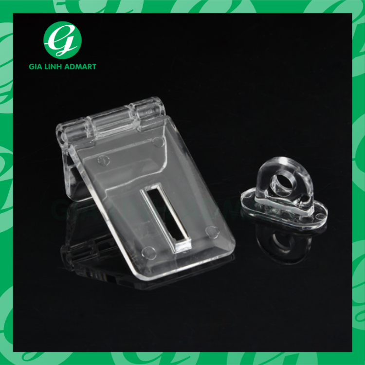 bộ khoá chốt cửa nhựa mica trong suốt làm tủ hộp thùng phiếu