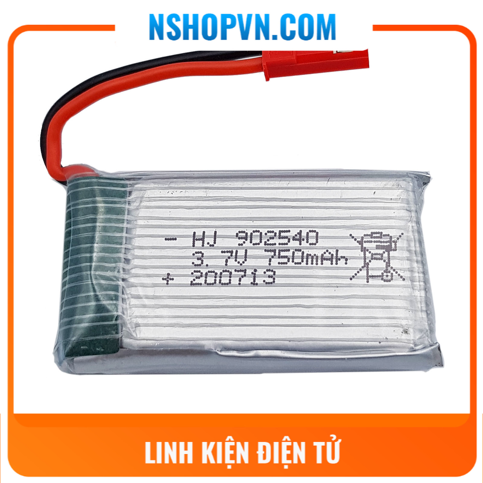 Pin lipo 3.7V 500mAh 600mAh 650mAh 750mAh 850mAh 1200mAh