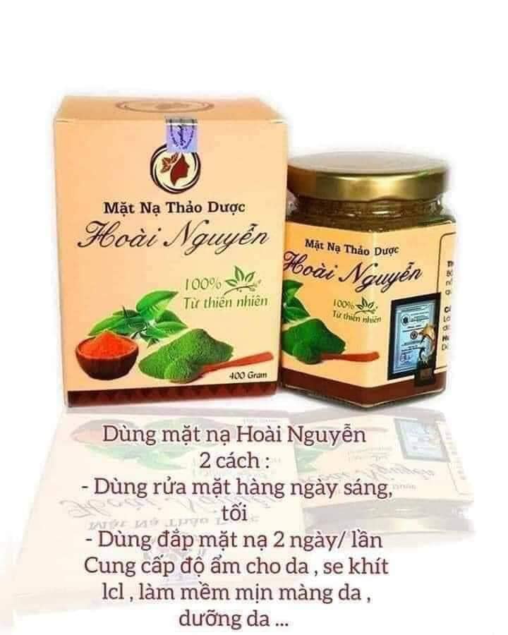 mặt nạ thảo dược Hoài Nguyễn