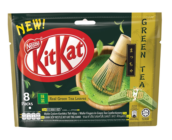 Sôcôla Nestlé KitKat Trà XanhThái Lan Gói 8 thanh x 17g