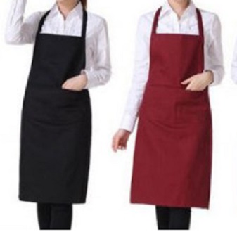 Tạp dề yếm vải kaky dày dặn, sang trọng và chất lượng, có 2 màu đen và đỏ đô, free size