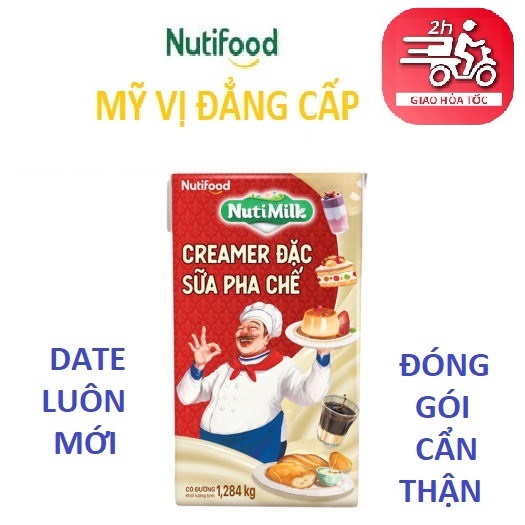 Sữa đặc NutiMilk 1284gr - Creamer đặc pha chế của Nutifood. Sữa Ngôi Sao Phương Nam