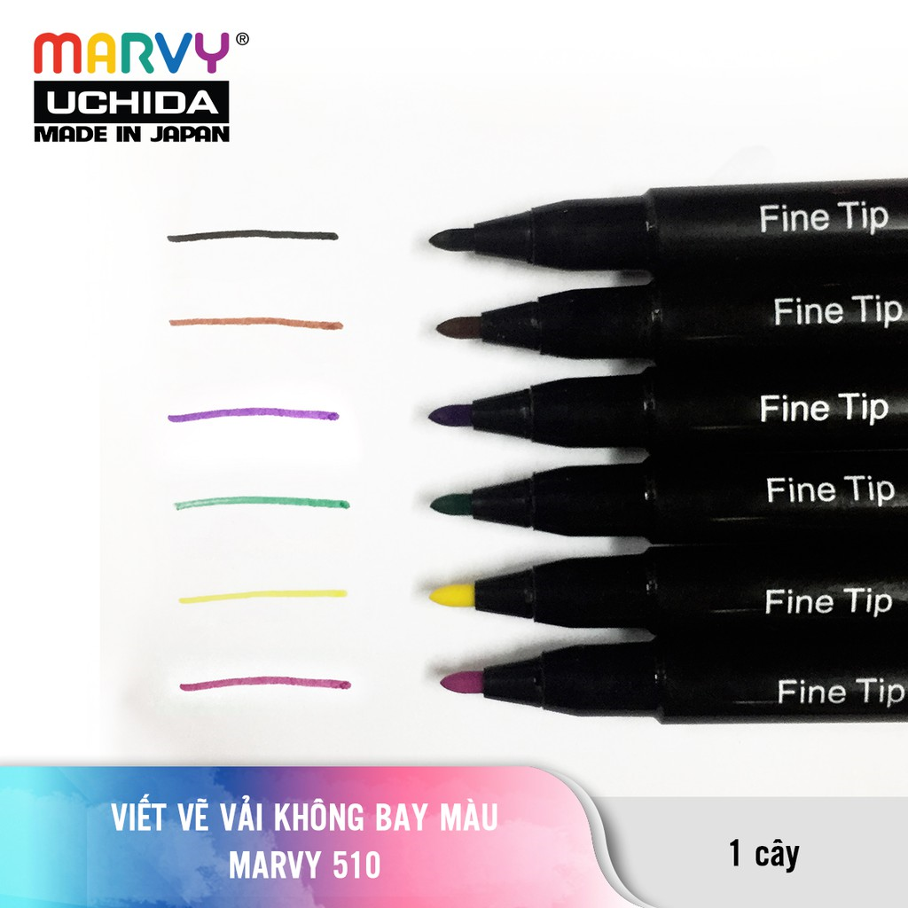 Bút vẽ vải marvy fabric 510