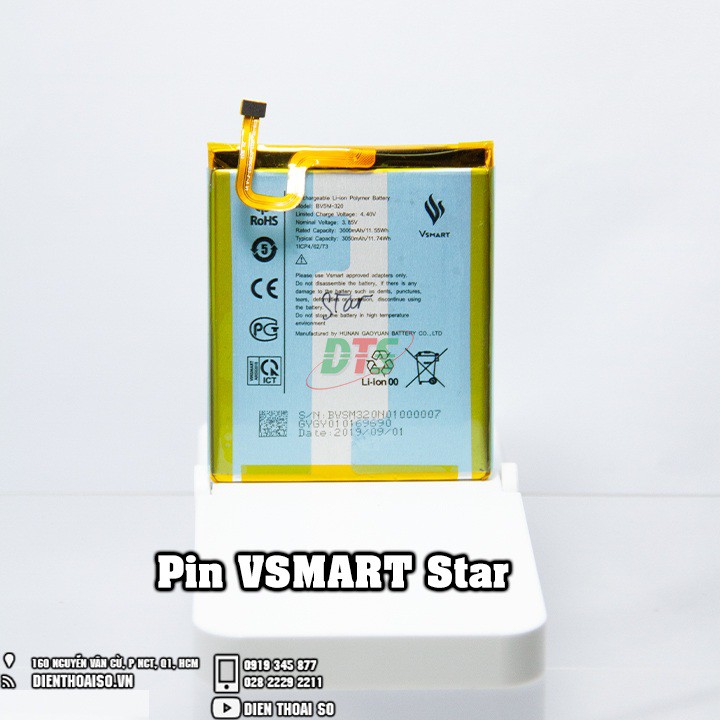 Pin Vsmart Star