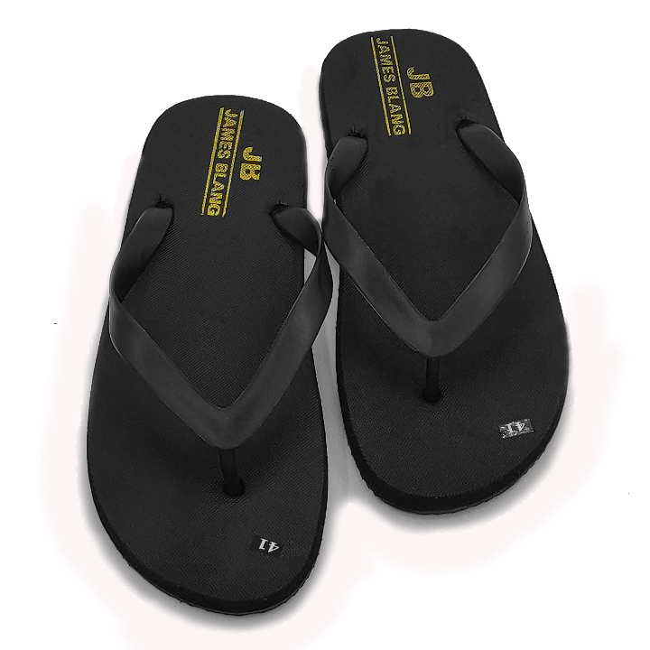 [Hoàn Tiền 15%] Dép nam xỏ ngón Bevis - quai màu đen trơn cao su - đế EVA siêu nhẹ thiết kế đơn giản êm ái thoải mái BE123-1 (Đen)