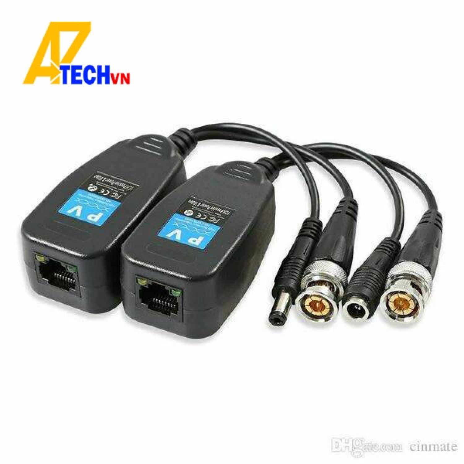 Video balun cho camera 2mp/5mp/ kèm nguồn - loại tốt
