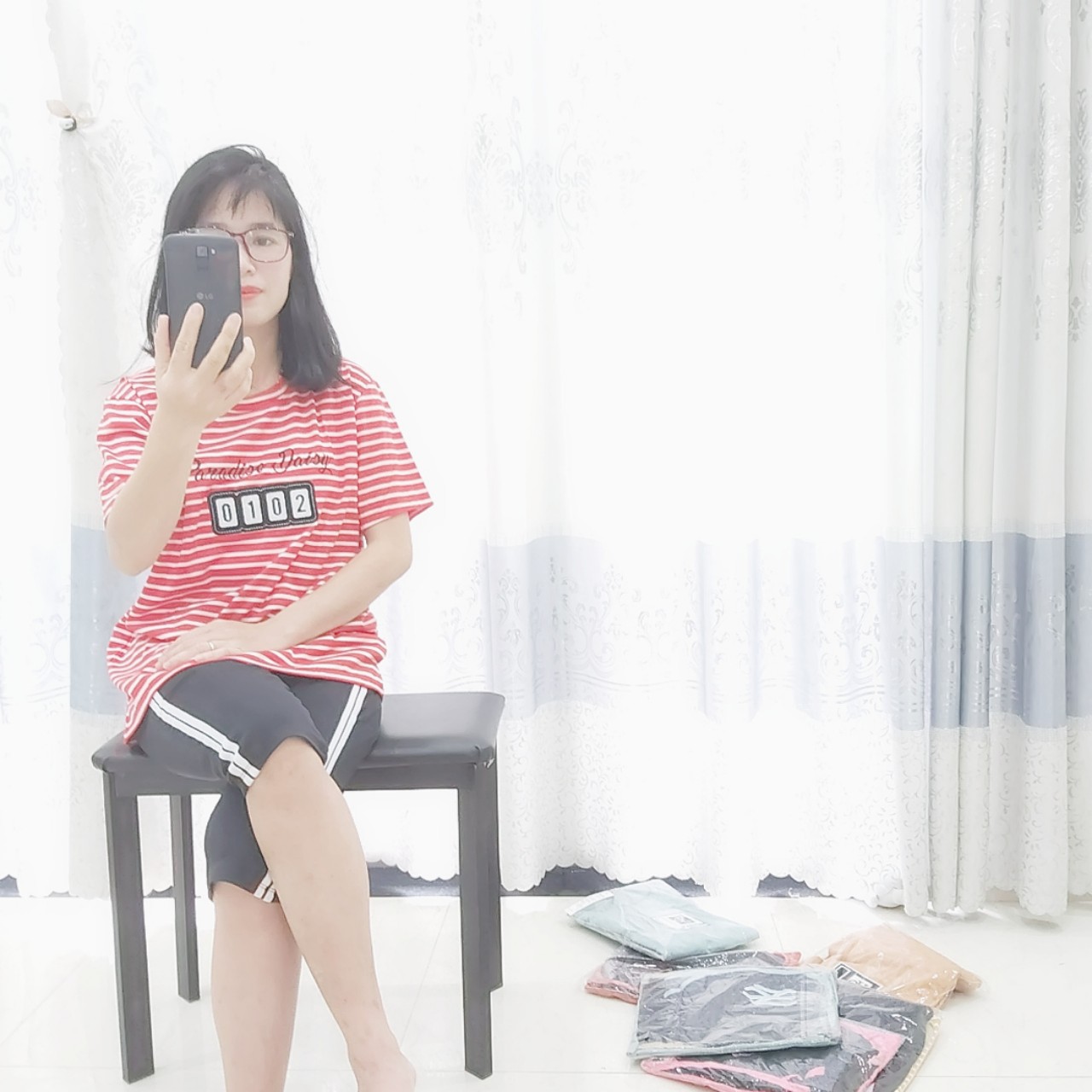 Đồ bộ lửng xinh