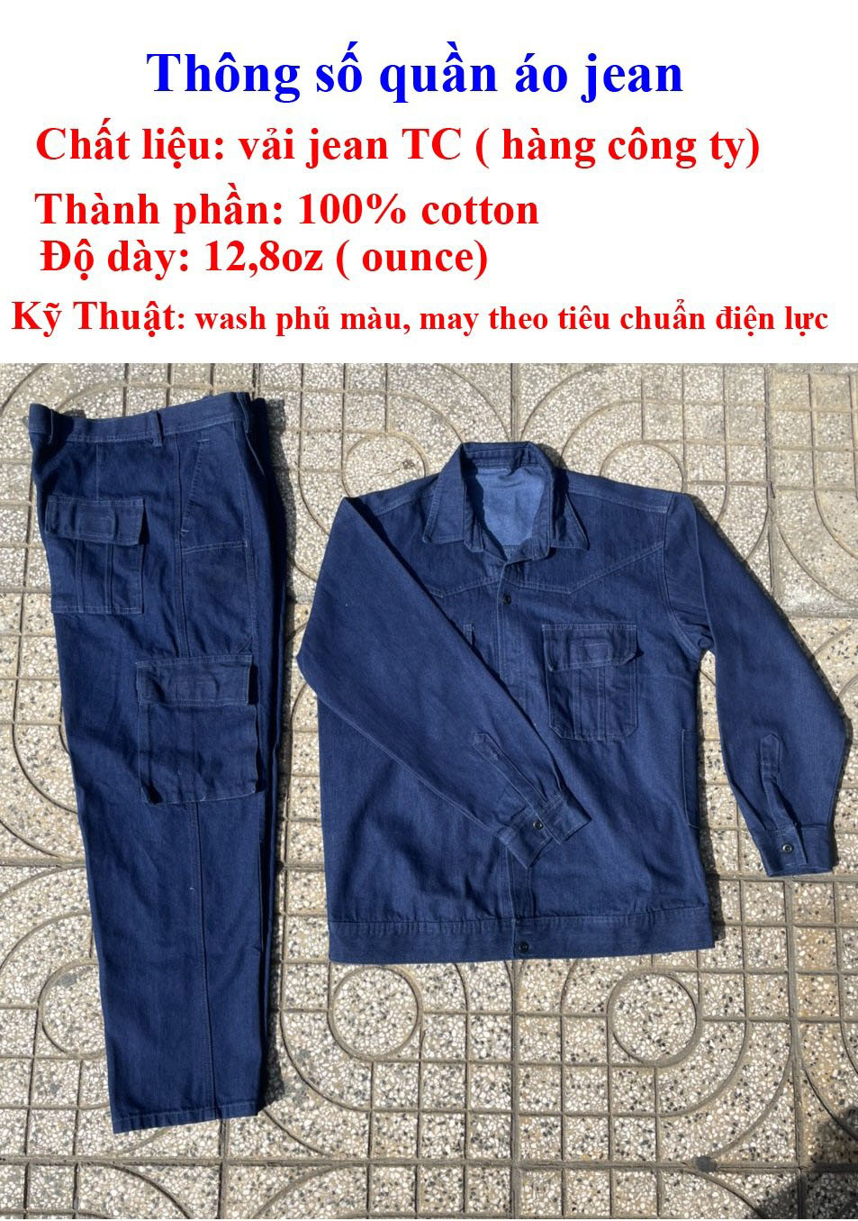 Quần áo bảo hộ lao động jear điện lực