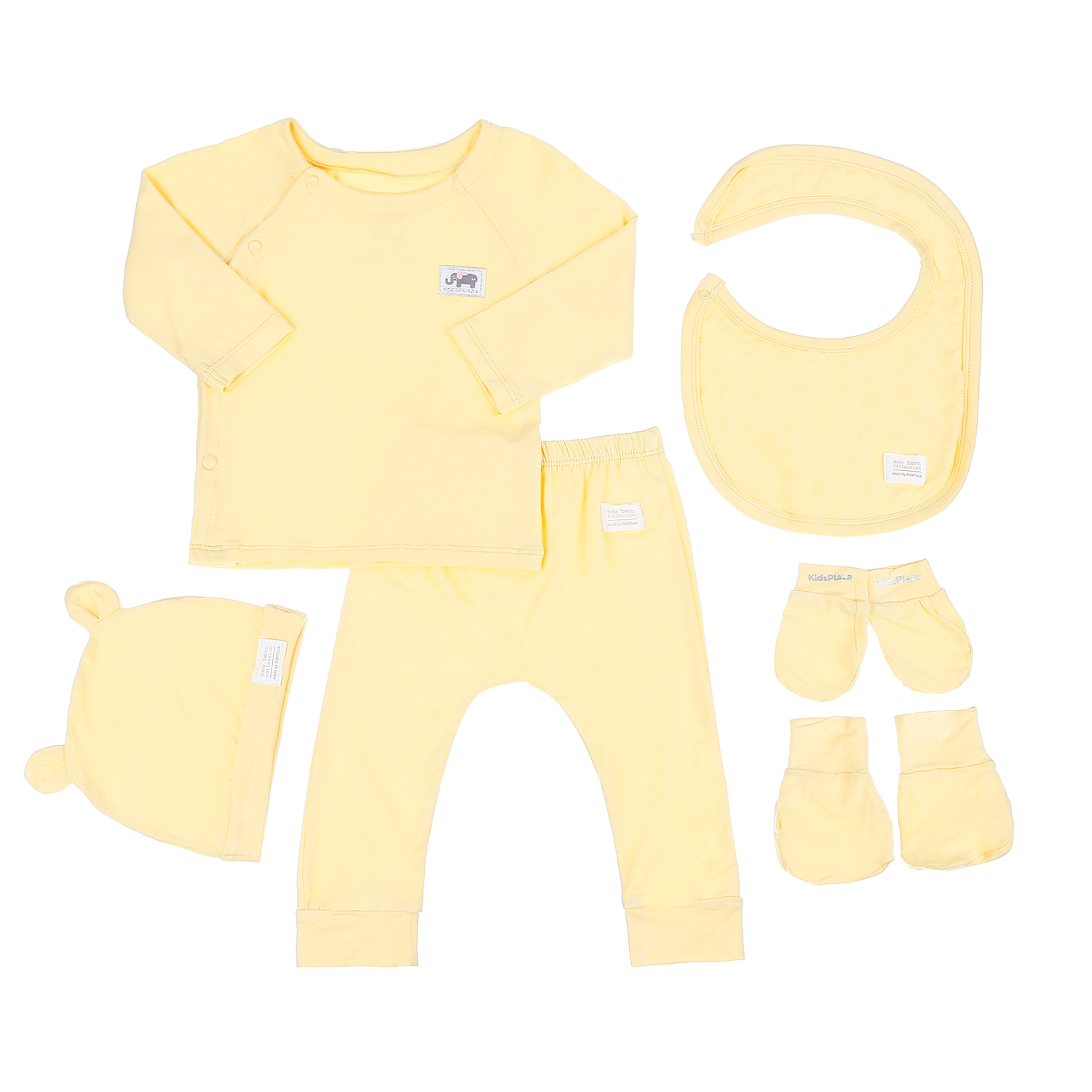 Set đồ sơ sinh combo 6 món bamboo KidsPlaza M21H