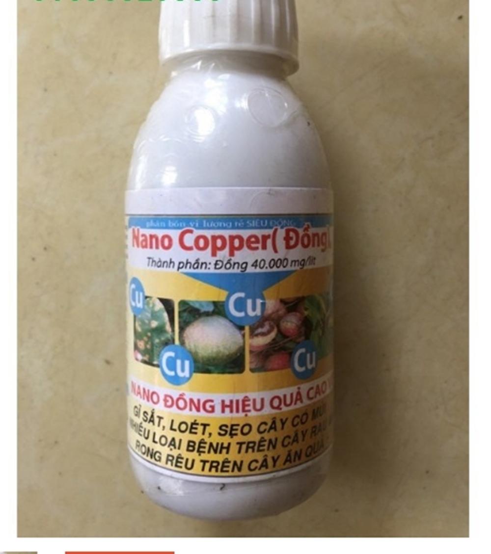 Dung dịch Nano Đồng- tẩy sạch rong rêu, ghẻ loét trên cây - Hàng chuẩn