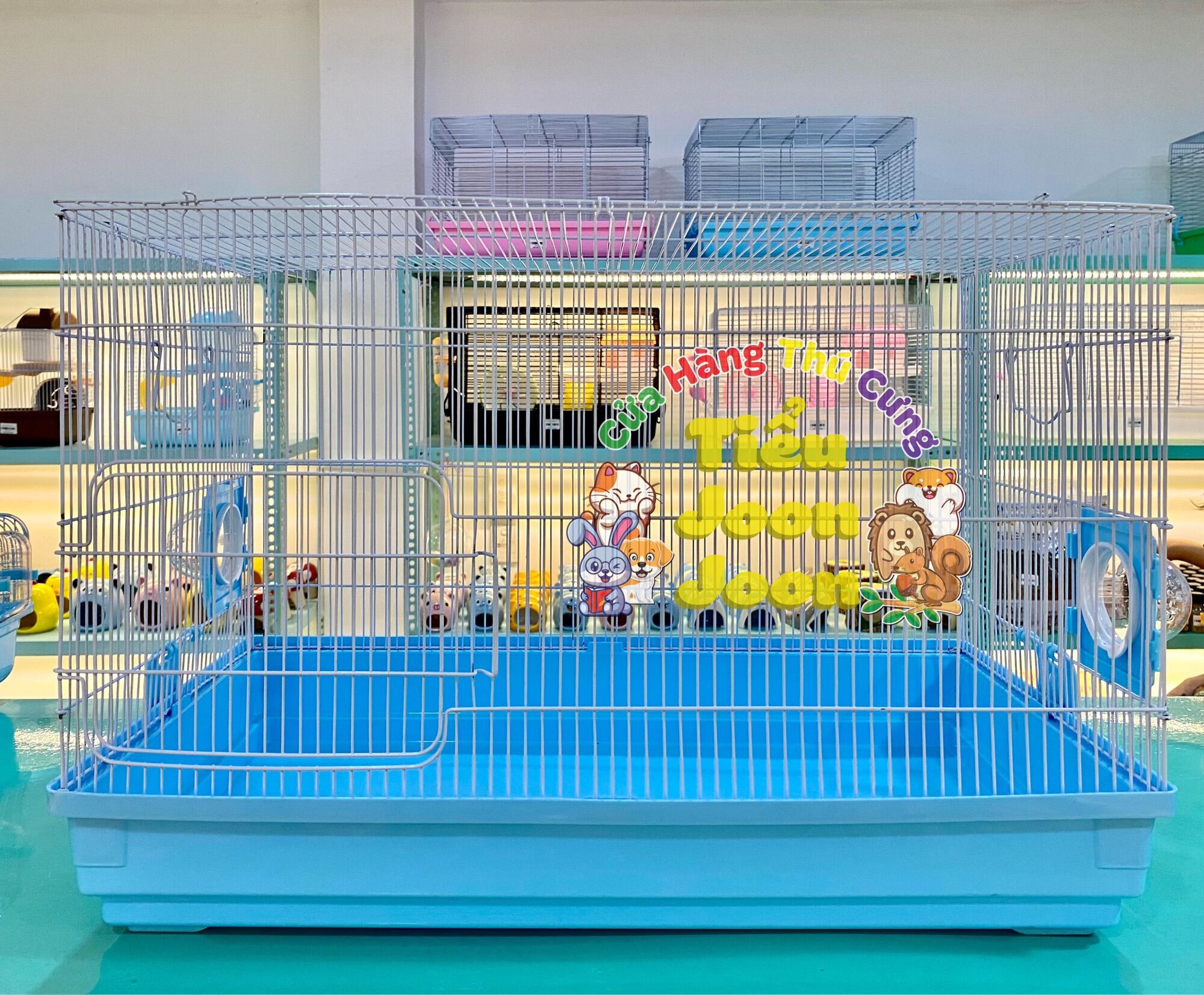 Lồng 60cm khay thấp và cao cho hamster 🐹 lưu ý nhắn shop trước khi đặt hàng để được tư vấn nhé