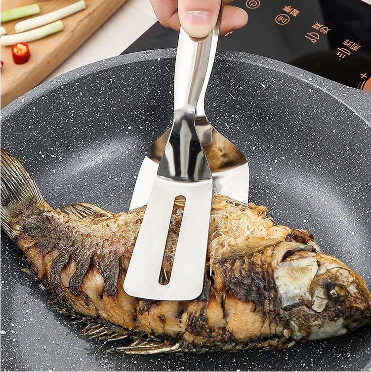Dụng cụ làm bếp đa năng, kẹp gắp đồ nóng như bít tết, cá rán, thịt nướngchuyên dụng tiện ích