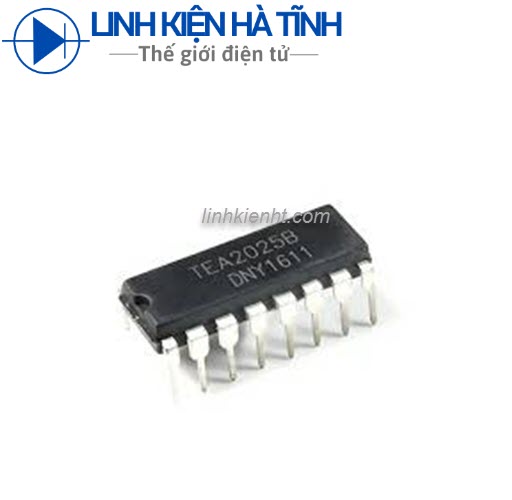 [3 CON] IC TEA2025 TEA2025B CHÍNH HÃNG DIP-16 2.5W x 2