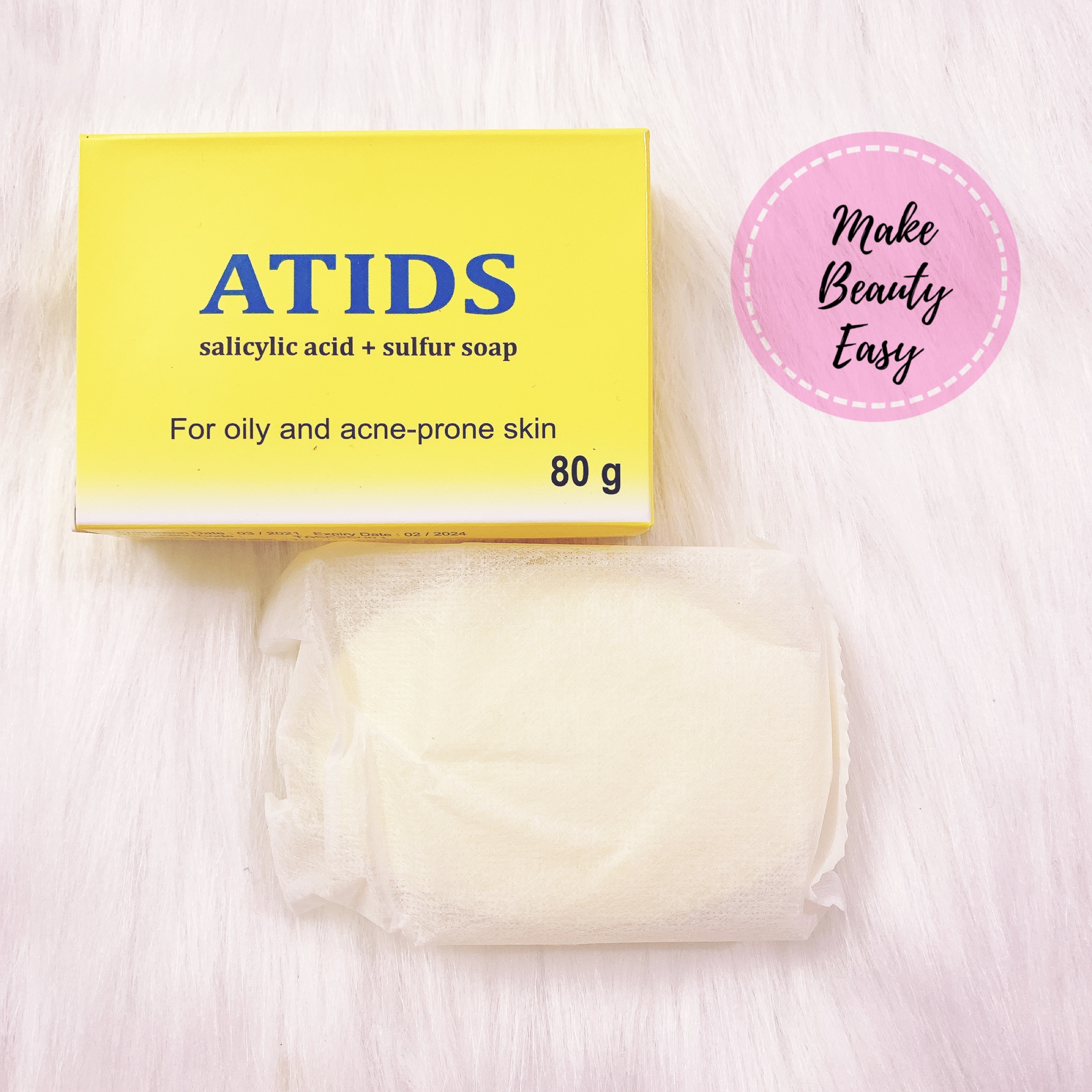 [HCM]Xà phòng Atids 80g Xà phòng tắm giảm mụn lưnggiảm mụn ngực (Hàn Quốc)