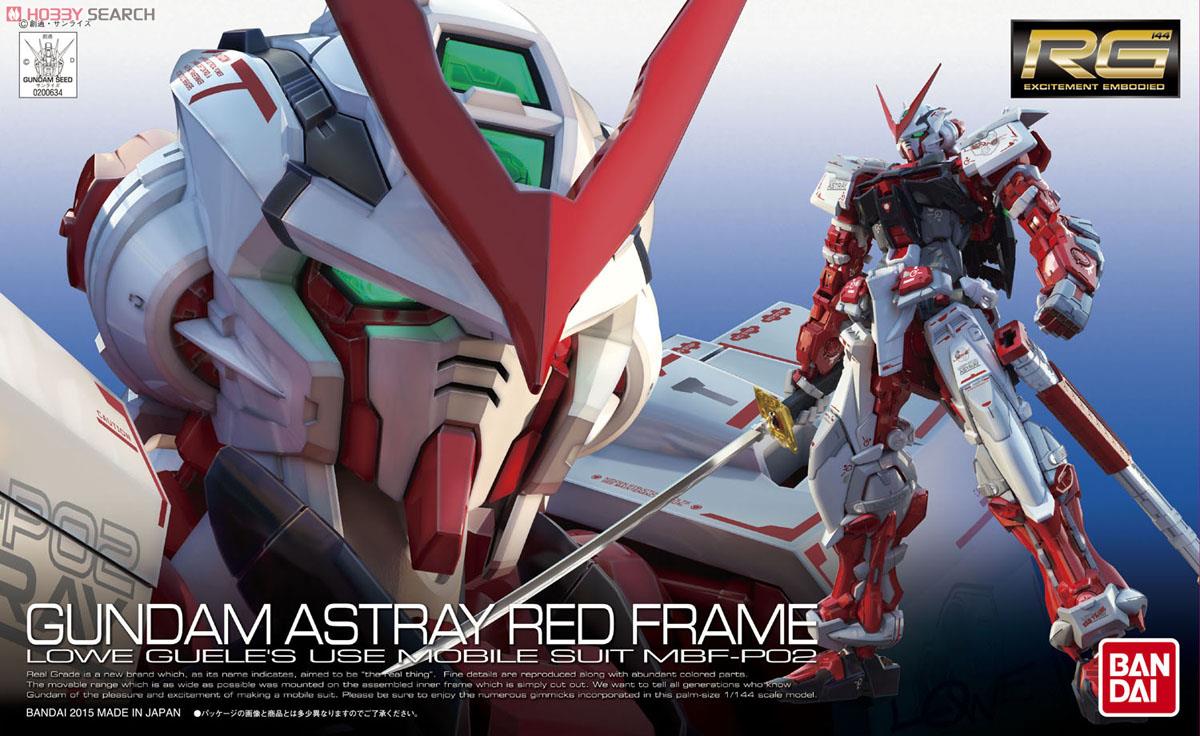 Mô hình Lắp Ráp Gundam Astray Red Frame RG 1/144