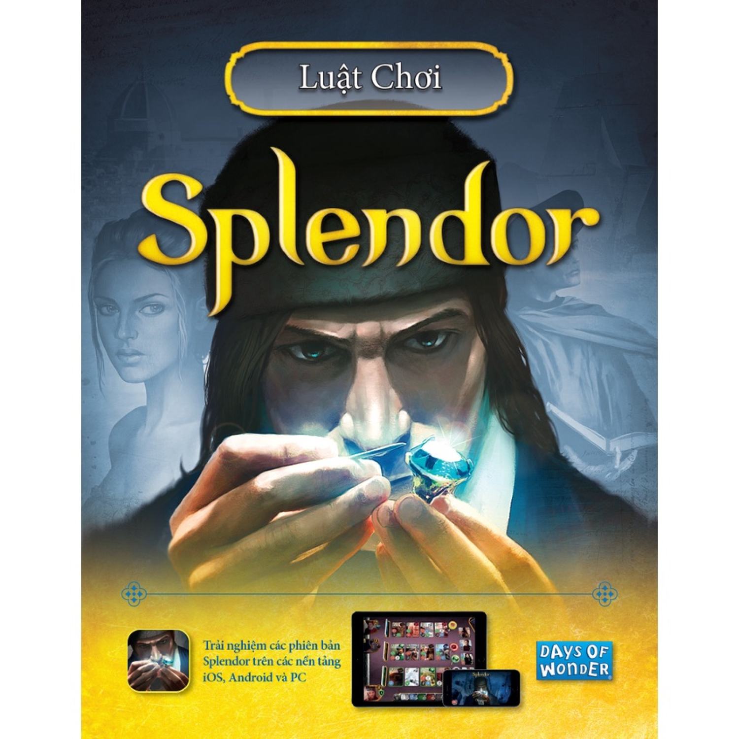 Boardgame Splendor - Thu Thập Đá QuýBoard Game Thẻ Bài chiến thuật Cực Hay