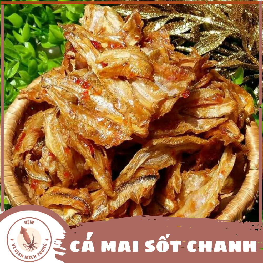 Cá mai rim mềm vị biển 350gr, đồ ăn vặt ngon giá rẻ hủ pet sản phẩm ăn liền