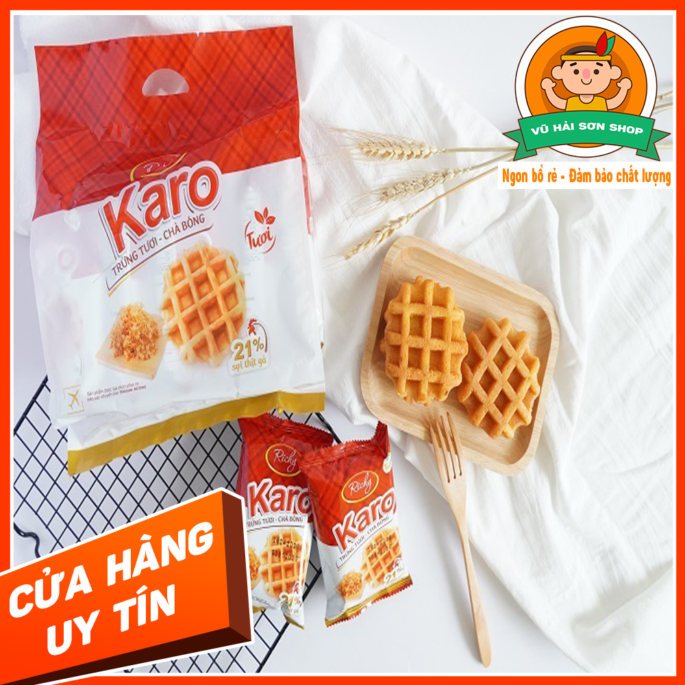 Bánh Chứng Tươi Chà Bông Karo (date 45 ngày) loại 6 Chiếc/Gói-B002