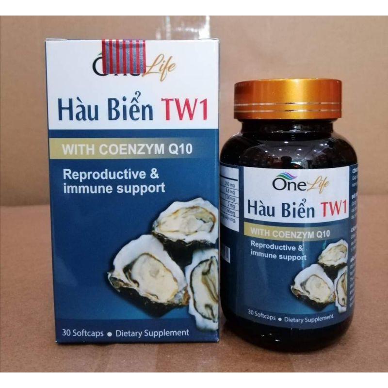 Hàu Biển TW1 - Hỗ trợ tăng cường sinh lực cho nam giới