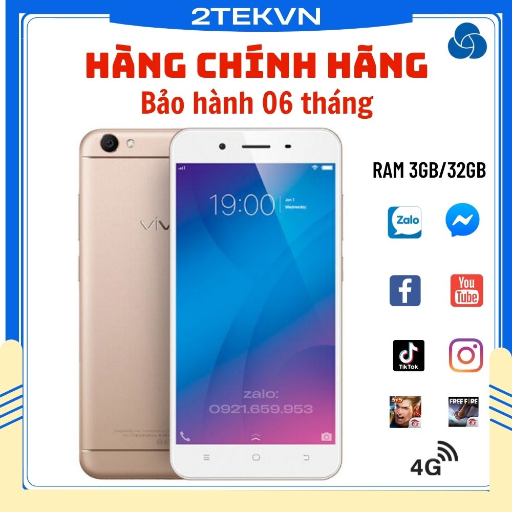 Điện thoại cảm ứng giá rẻ Y66 (3/32GB) 2 sim lướt mạng mượt, có kèm phụ kiện - Bảo hành 12 tháng