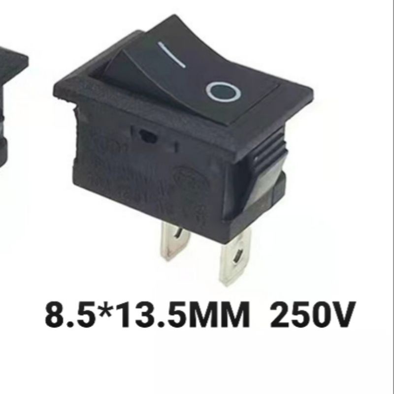 Công tắc bập bênh 6a -250v 15mm× 21mm