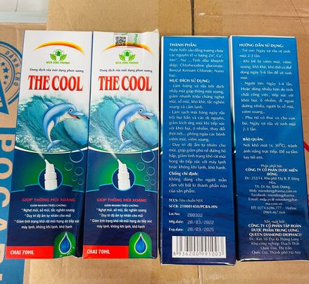 ✅ xịt mũi the cool người lớn