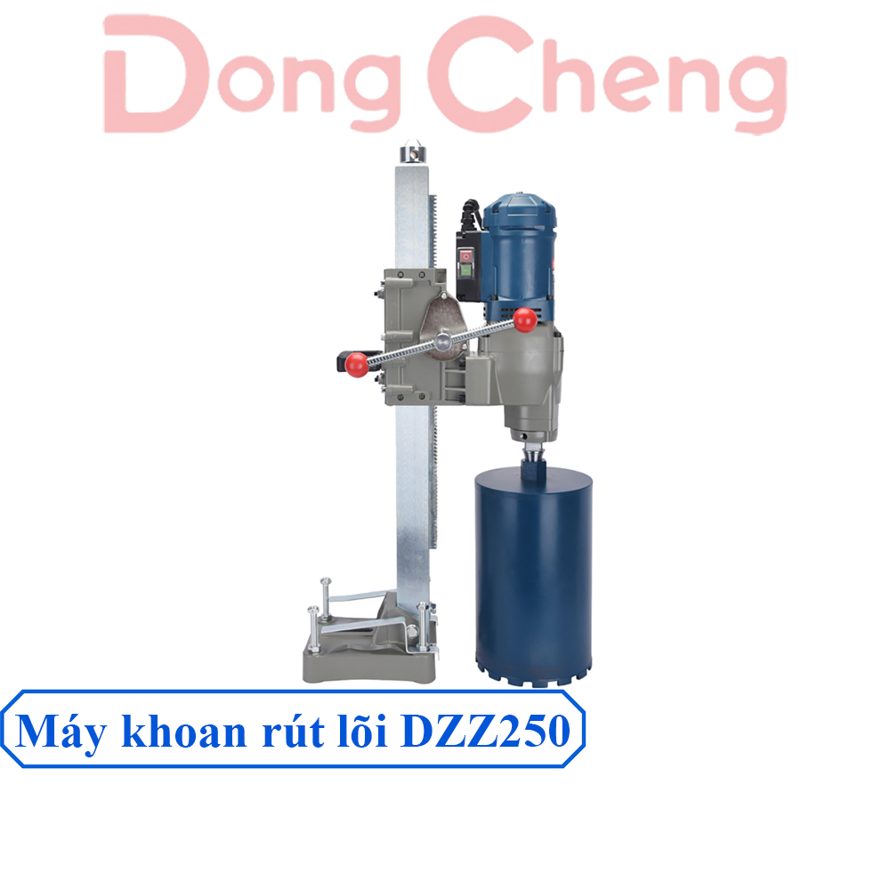 Máy khoan rút lõi dongcheng dzz250 công suất 3800w khả năng khoan 250mm - hàng chính hãng