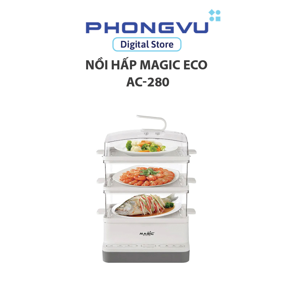 Magic Eco Ac-280 Steamer - 12 Month Warranty
