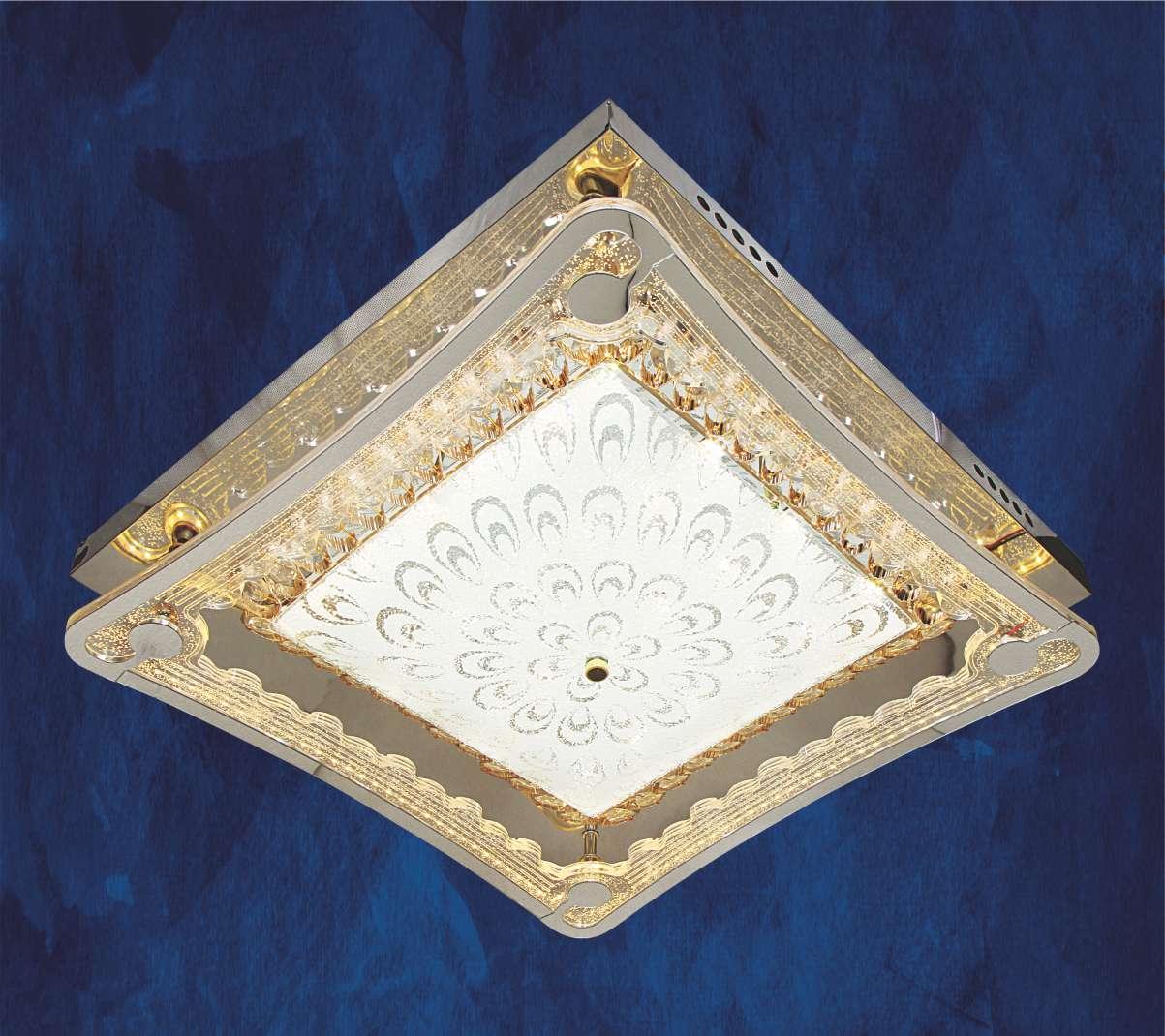 Đèn ốp trần - đèn mâm led 3 chế độ màu