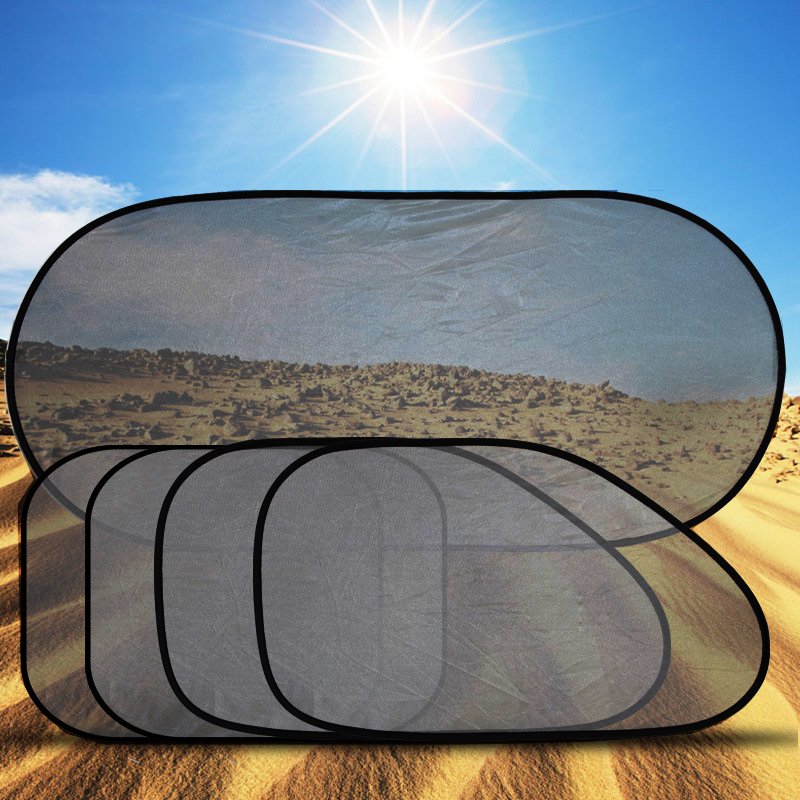 Rèm che nắng ô tô,  tấm che nắng ô tô, Chống nóng ô tô, Rèm lưới 3D cản nắng xe ô tô KHÔNG CẢN TẦM NHÌN -GẤP GỌN ĐƯỢC.