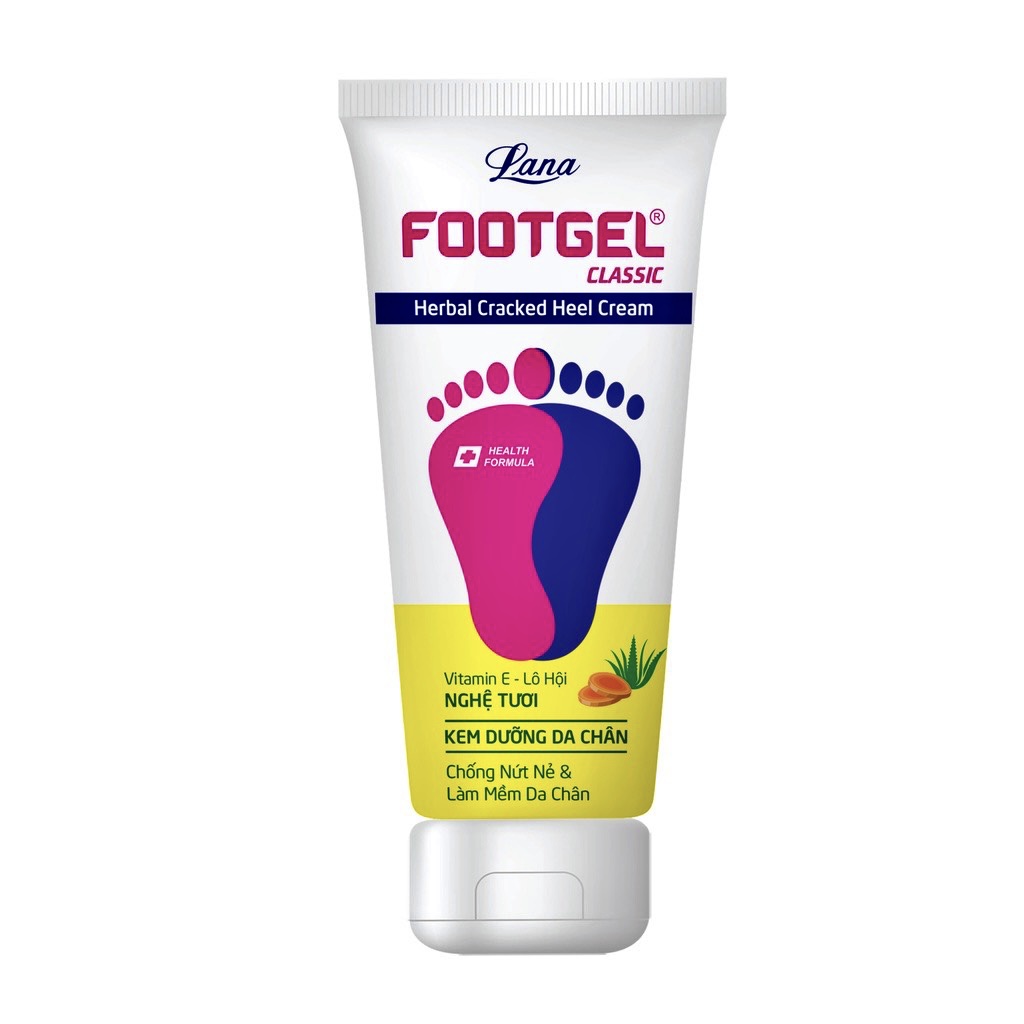 Kem dưỡng da chân lana footgel chống nứt nẻ da combo 3 tuýp 50gr