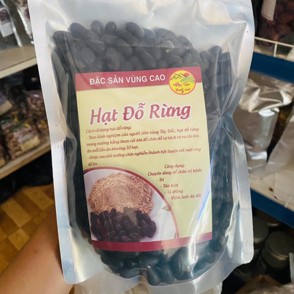 Hạt đỗ rừng (hạt chèn chét, hạt lạc rừng) hỗ trợ viêm loét dạ dày, hành tá tràng