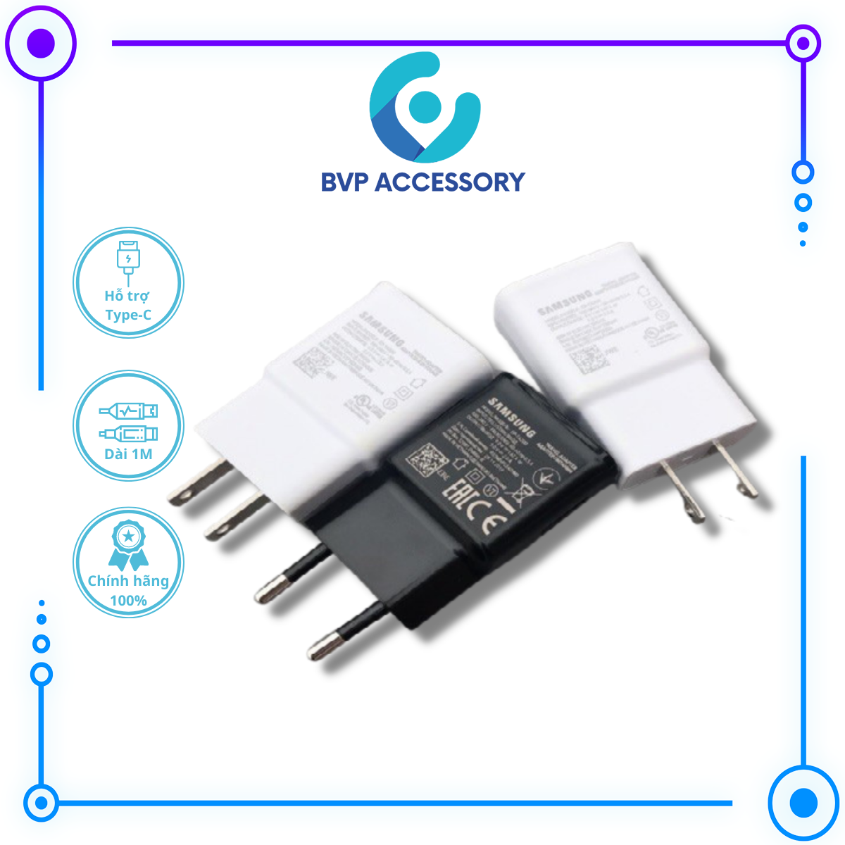 Củ sạc nhanh Samsung chính hãng Fast Charge Galaxy S10/S10+ (Usb to Type C)QuickCharge 3.0 hàng chuẩn, hiện sạc nhanh